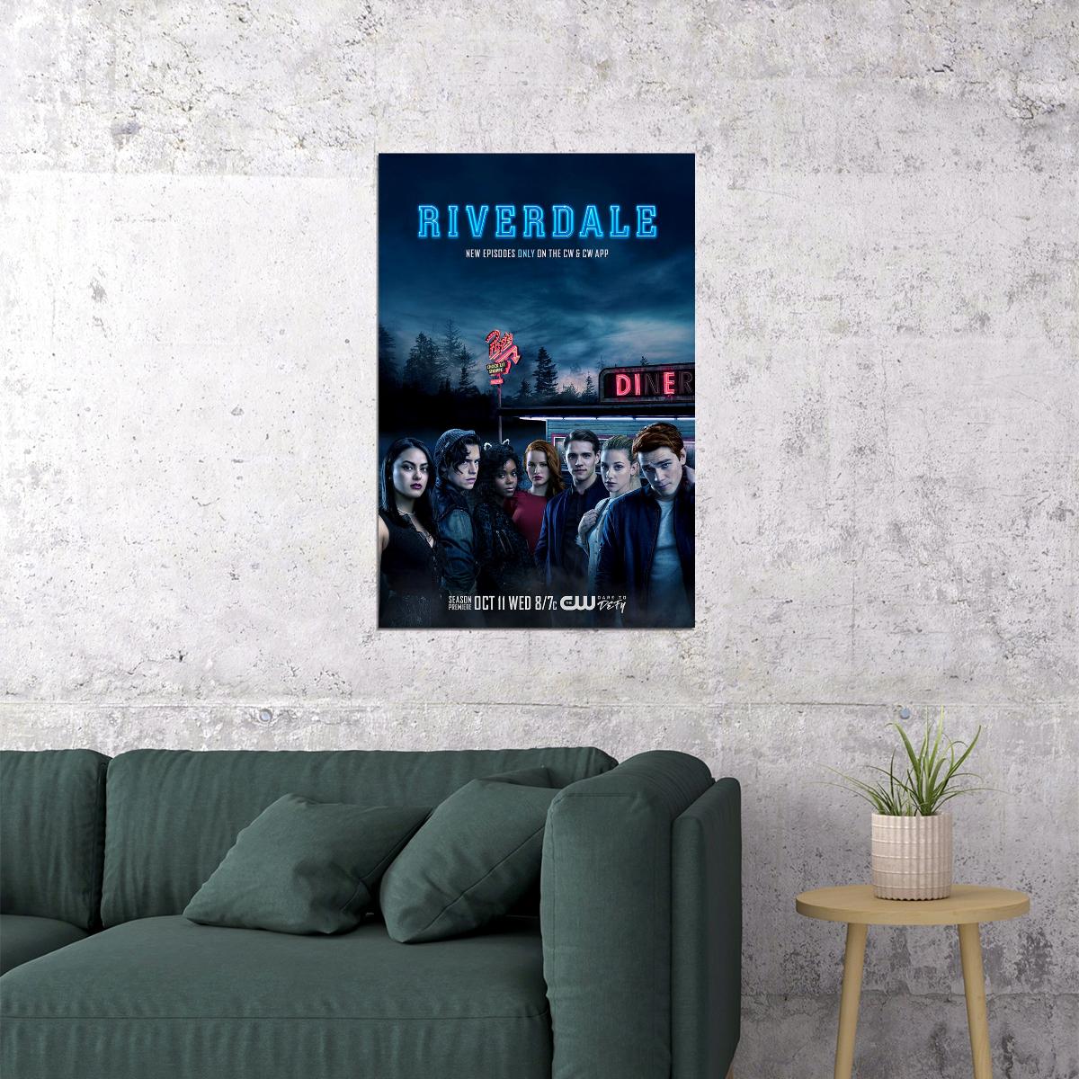 Riverdale Movie Tv Show Series 2017 Crime Suspense Poster Wall Art Print Home Wall Decor - xonomax