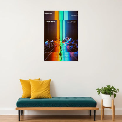 Imagine Dragons Believer Music Band Singers Poster Wall Art Print Home Wall Decor - xonomax
