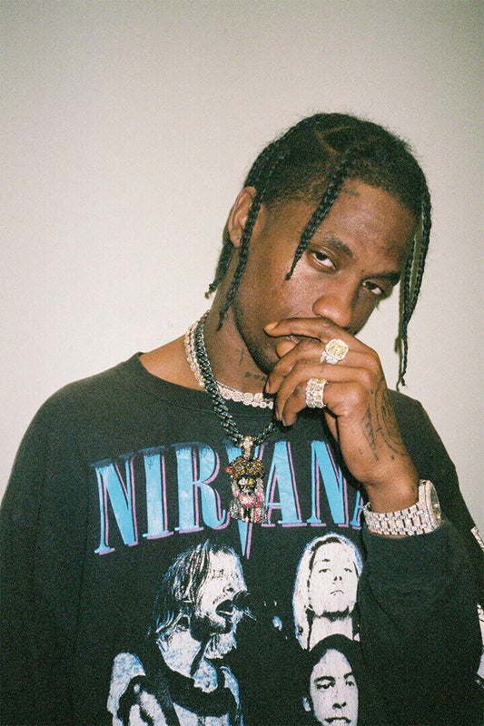 Travis Scott American Rapper Music Star Poster Wall Art Print Home Wall Decor - xonomax