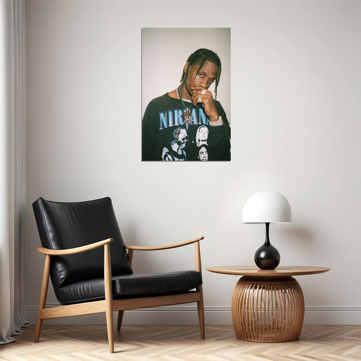 Travis Scott American Rapper Music Star Poster Wall Art Print Home Wall Decor - xonomax
