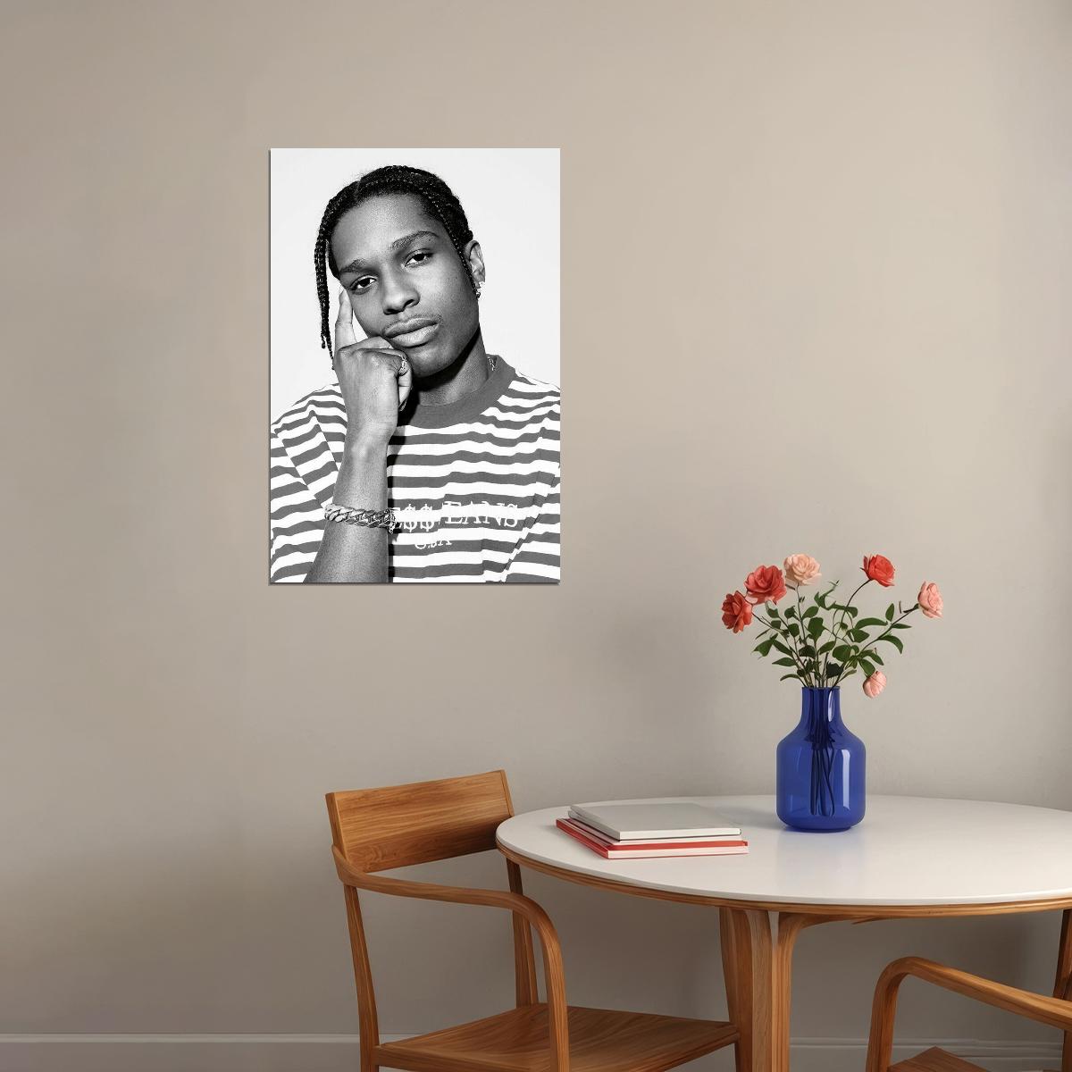 Asap Rocky Music Star Music Video Director Poster Wall Art Print Home Wall Decor - xonomax