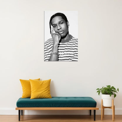 Asap Rocky Music Star Music Video Director Poster Wall Art Print Home Wall Decor - xonomax