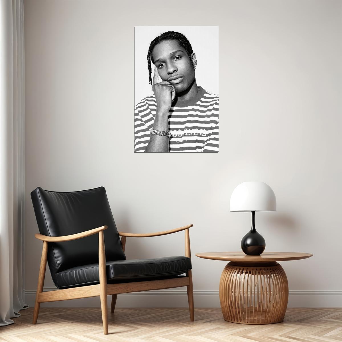 Asap Rocky Music Star Music Video Director Poster Wall Art Print Home Wall Decor - xonomax