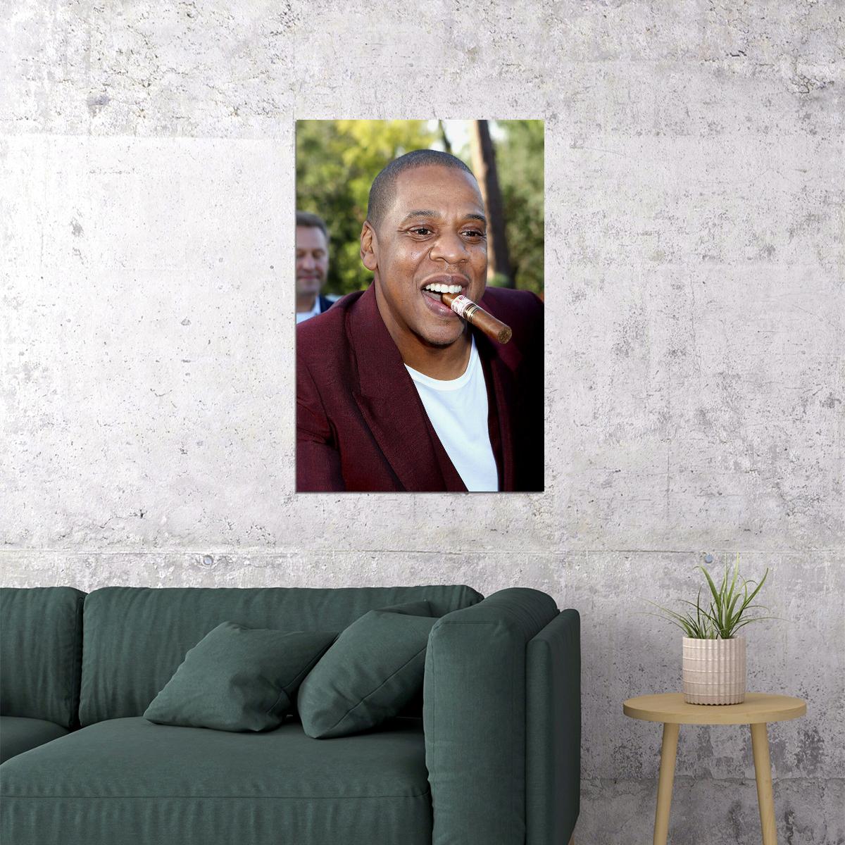 Jay Z Nice Rap Hip Hop Music Star Rapper Singer Poster Wall Art Print Home Wall Decor - xonomax