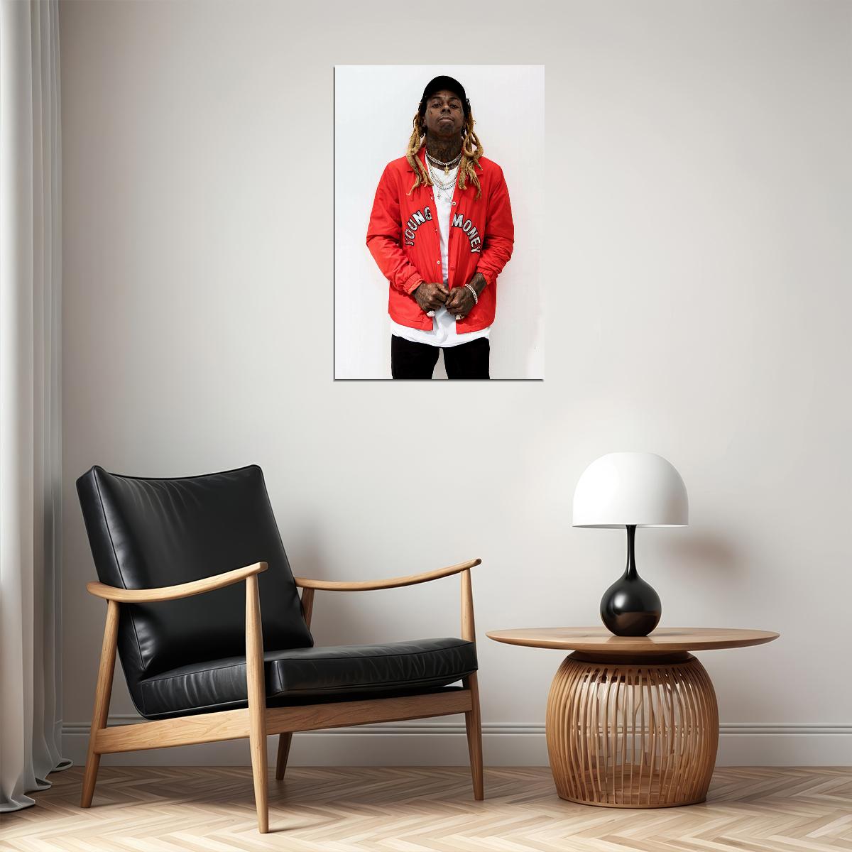 Lil Wayne Purple Rap Music Singer Musician Poster Wall Art Print Home Wall Decor - xonomax