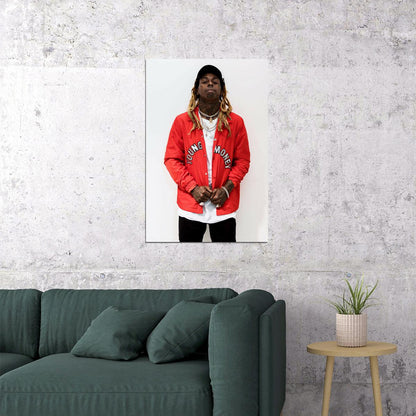 Lil Wayne Purple Rap Music Singer Musician Poster Wall Art Print Home Wall Decor - xonomax