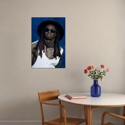 Lil Wayne Rap Rapper Hip Hop Smoke Music Artist Poster Wall Art Print Home Wall Decor - xonomax