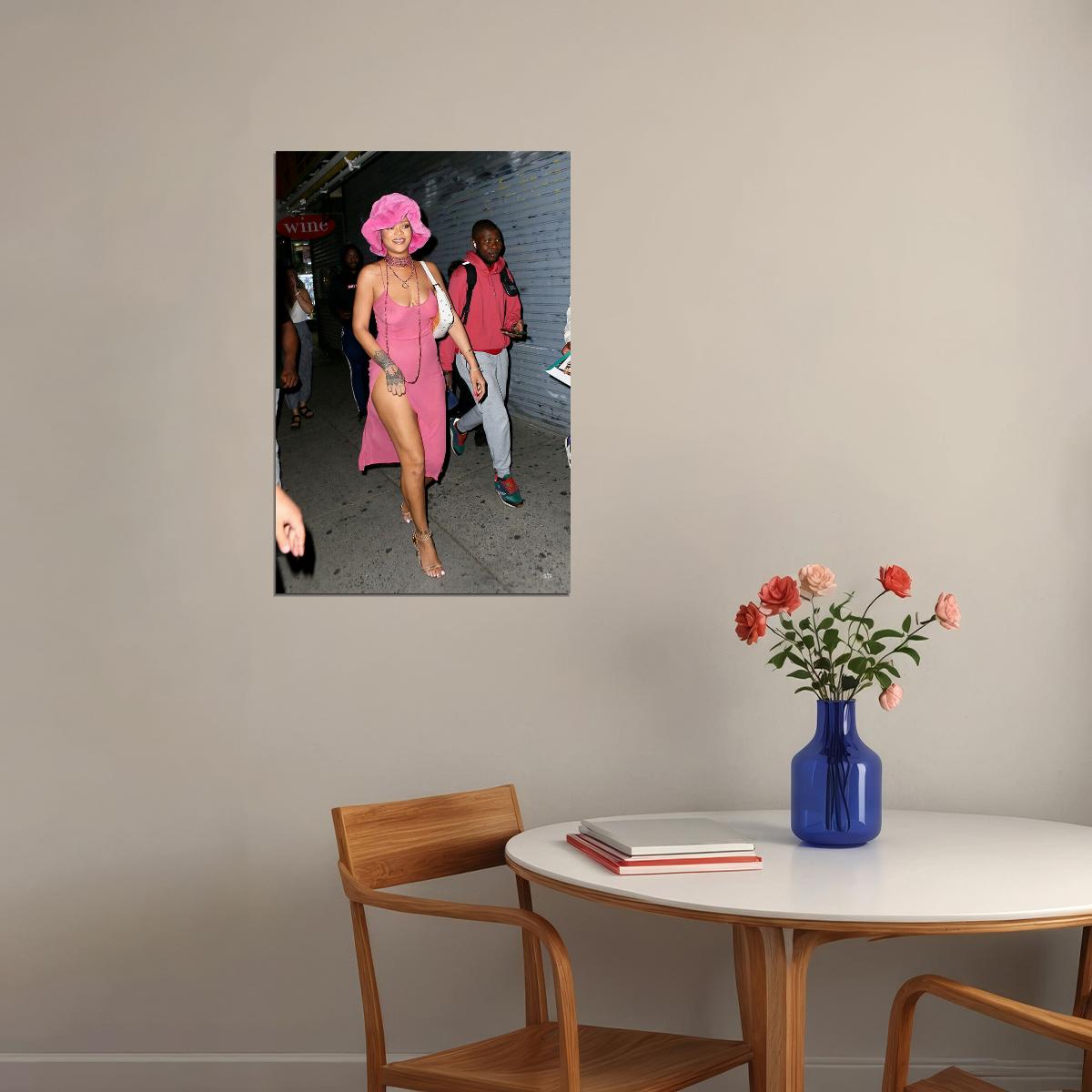 Rihanna Sexy Hip Hop Rap Music Star Icon Musician Poster Wall Art Print Home Wall Decor - xonomax