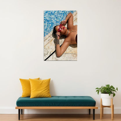 Rihanna Sexy Hip Hop Rap Music Star Diplomatist Poster Wall Art Print Home Wall Decor - xonomax