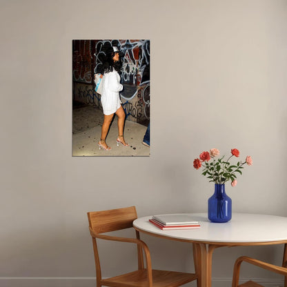 Rihanna Sexy Hip Hop Rap Music Star Beautiful Poster Wall Art Print Home Wall Decor - xonomax