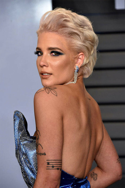 Singer Halsey Ashley Nicolette Frangipane Music Picture Poster Wall Art Print Home Wall Decor - xonomax