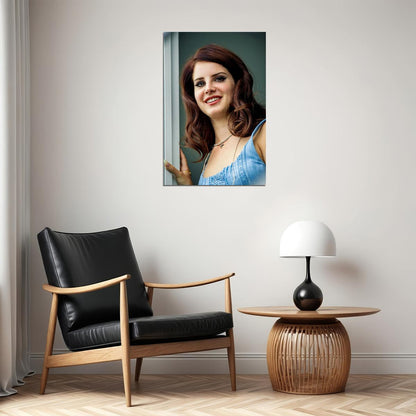 Singer Lana Del Rey Beautiful Artist Poster Wall Art Print Home Wall Decor - xonomax