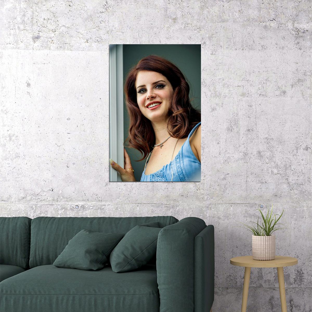 Singer Lana Del Rey Beautiful Artist Poster Wall Art Print Home Wall Decor - xonomax