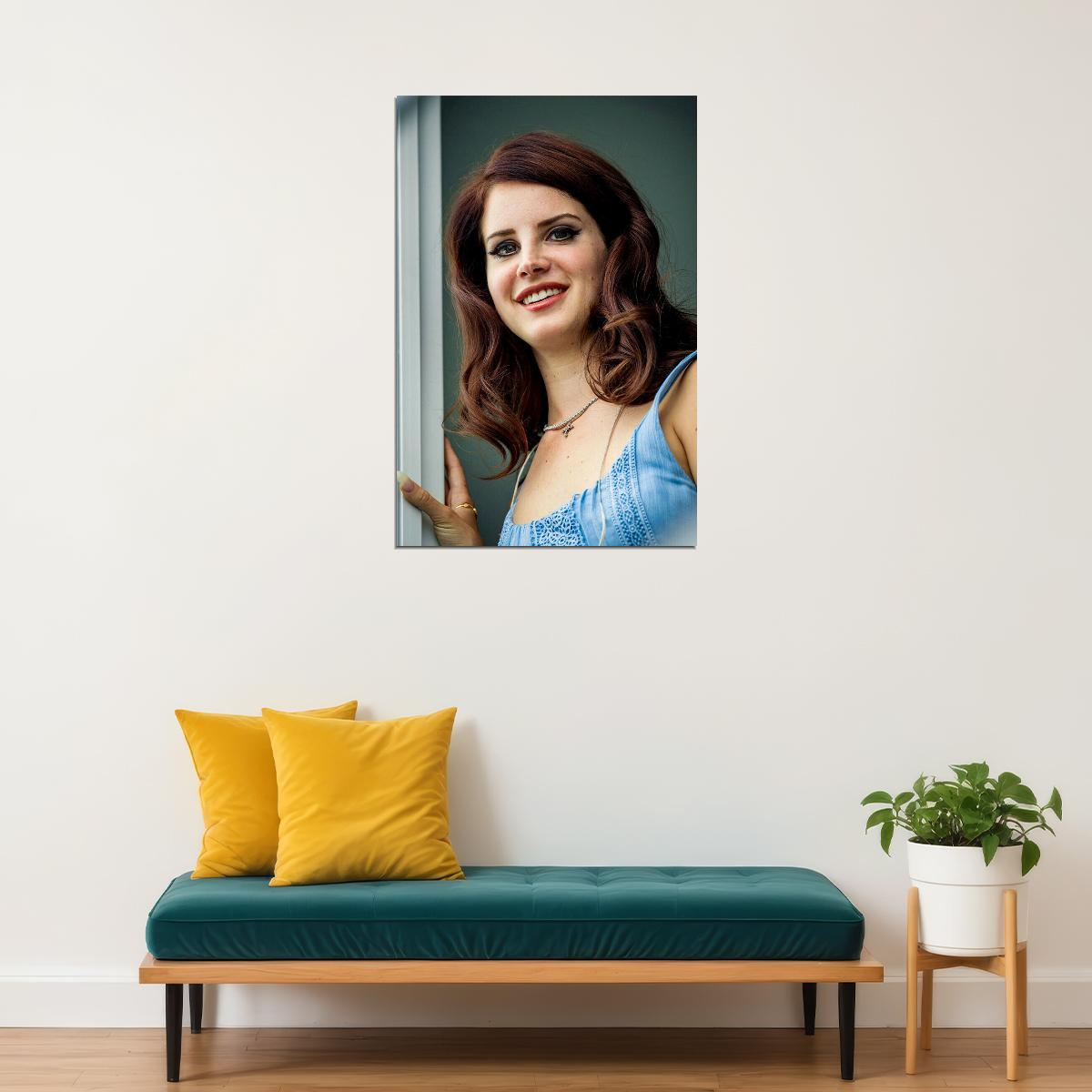 Singer Lana Del Rey Beautiful Artist Poster Wall Art Print Home Wall Decor - xonomax