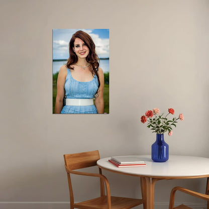 Singer Lana Del Rey Artist Music Poster Wall Art Print Home Wall Decor - xonomax