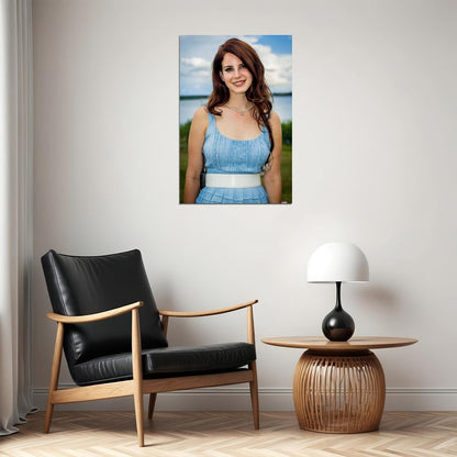 Singer Lana Del Rey Artist Music Poster Wall Art Print Home Wall Decor - xonomax