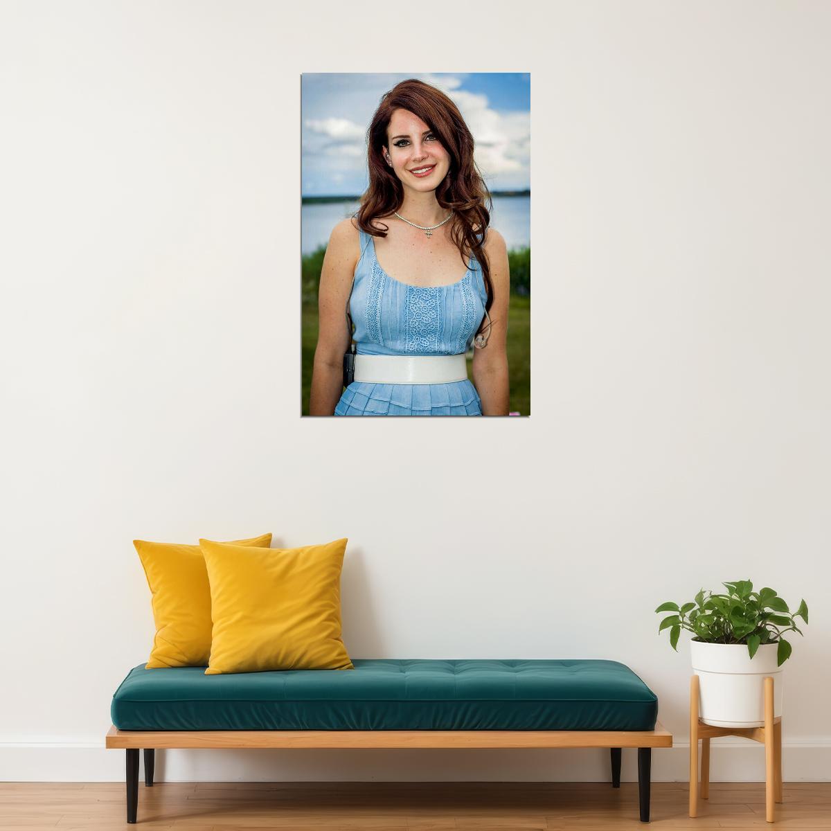 Singer Lana Del Rey Artist Music Poster Wall Art Print Home Wall Decor - xonomax