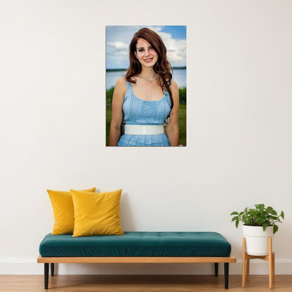 Singer Lana Del Rey Artist Music Poster Wall Art Print Home Wall Decor - xonomax