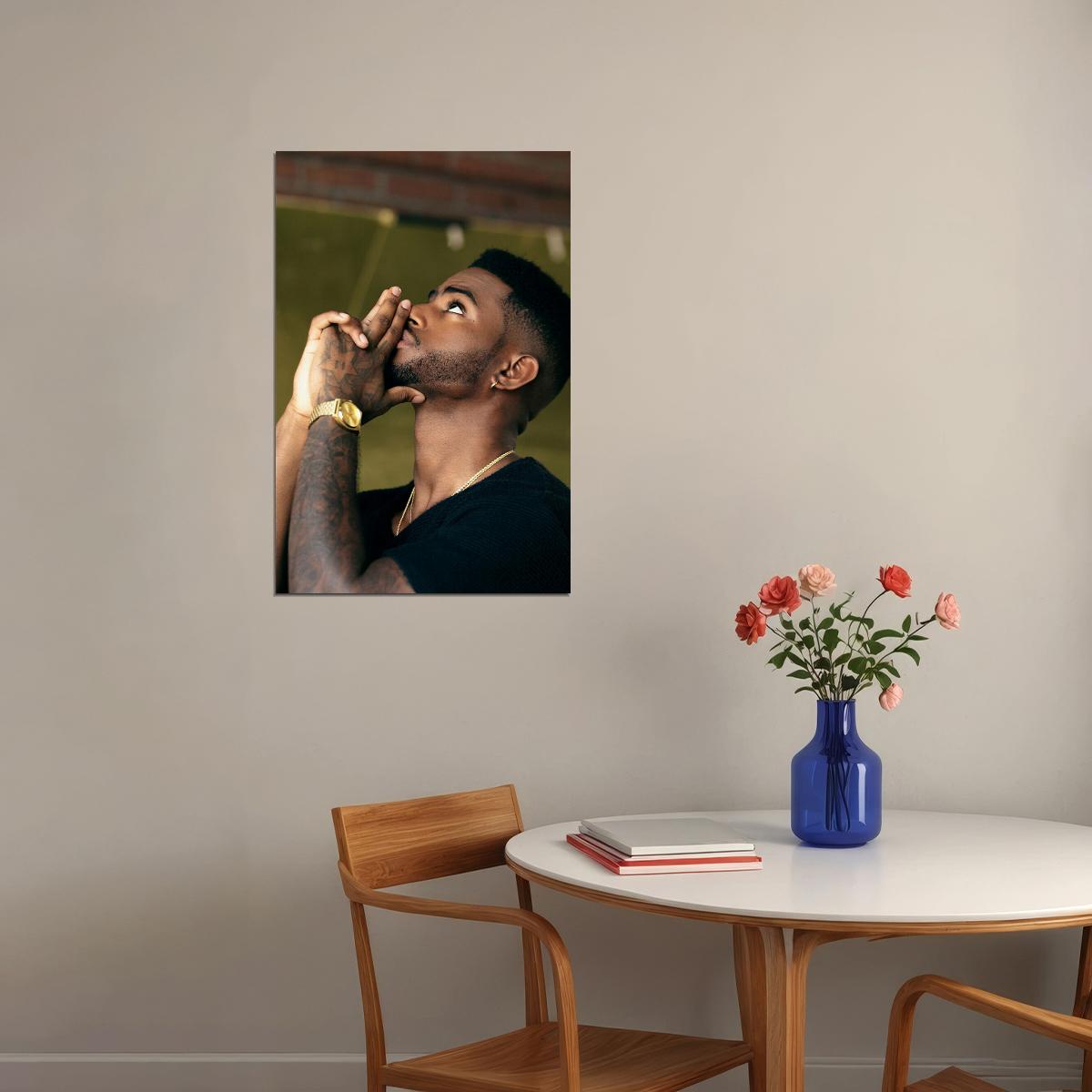 Bryson Tiller Trapsoul Album Cover Music Poster Wall Art Print Home Wall Decor - xonomax
