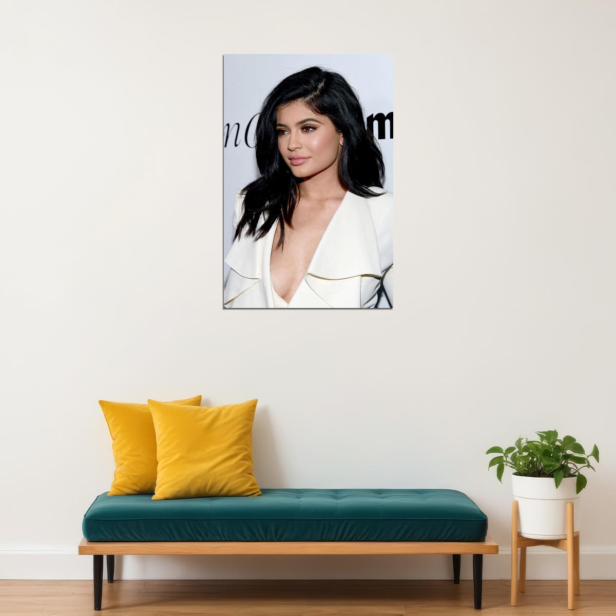 Kylie Jenner Sexy Actress Model Media Personality Poster Wall Art Print Home Wall Decor - xonomax