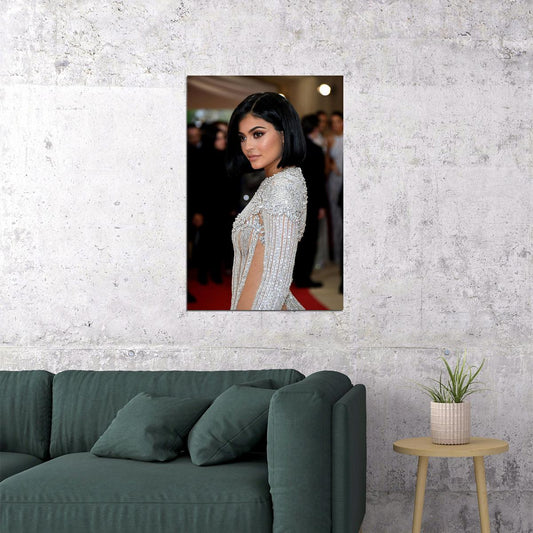 Kylie Jenner Sexy Actress Fashion Media Personality Poster Wall Art Print Home Wall Decor - xonomax