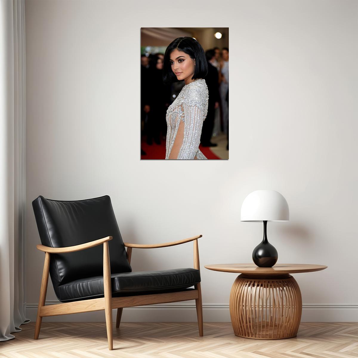 Kylie Jenner Sexy Actress Fashion Media Personality Poster Wall Art Print Home Wall Decor - xonomax