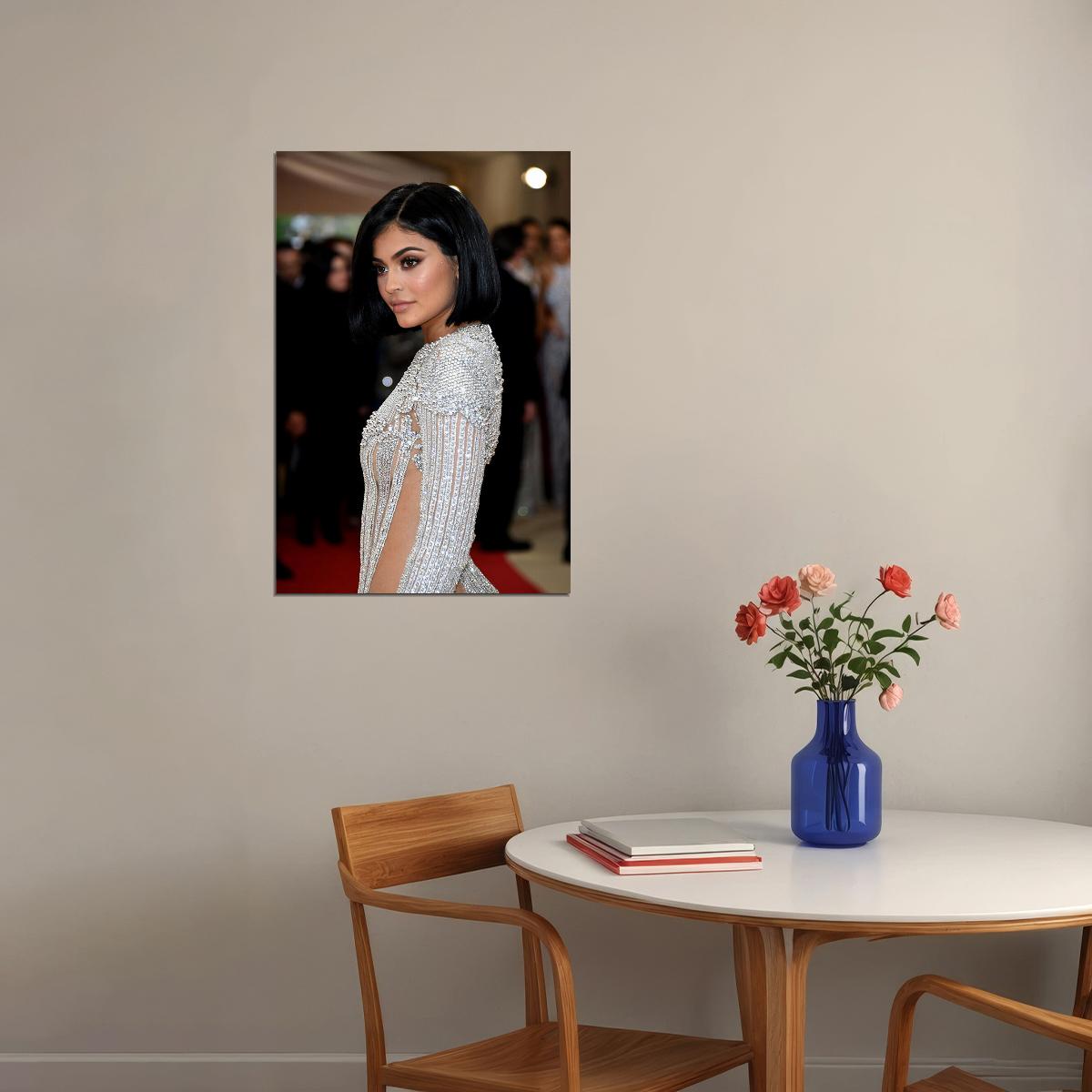 Kylie Jenner Sexy Actress Fashion Media Personality Poster Wall Art Print Home Wall Decor - xonomax