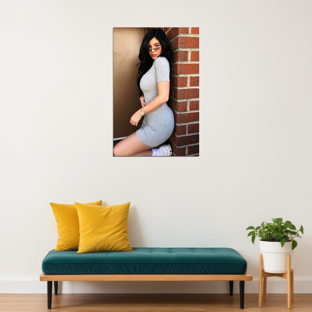 Kylie Jenner Sexy Actress Dancer Model Picture Poster Wall Art Print Home Wall Decor - xonomax