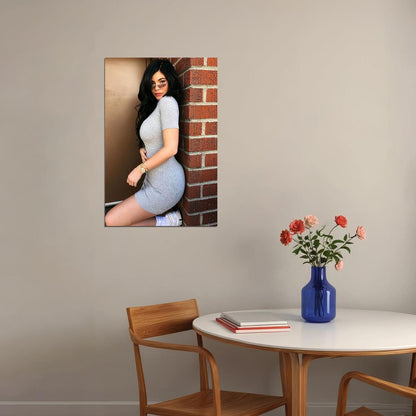 Kylie Jenner Sexy Actress Dancer Model Picture Poster Wall Art Print Home Wall Decor - xonomax