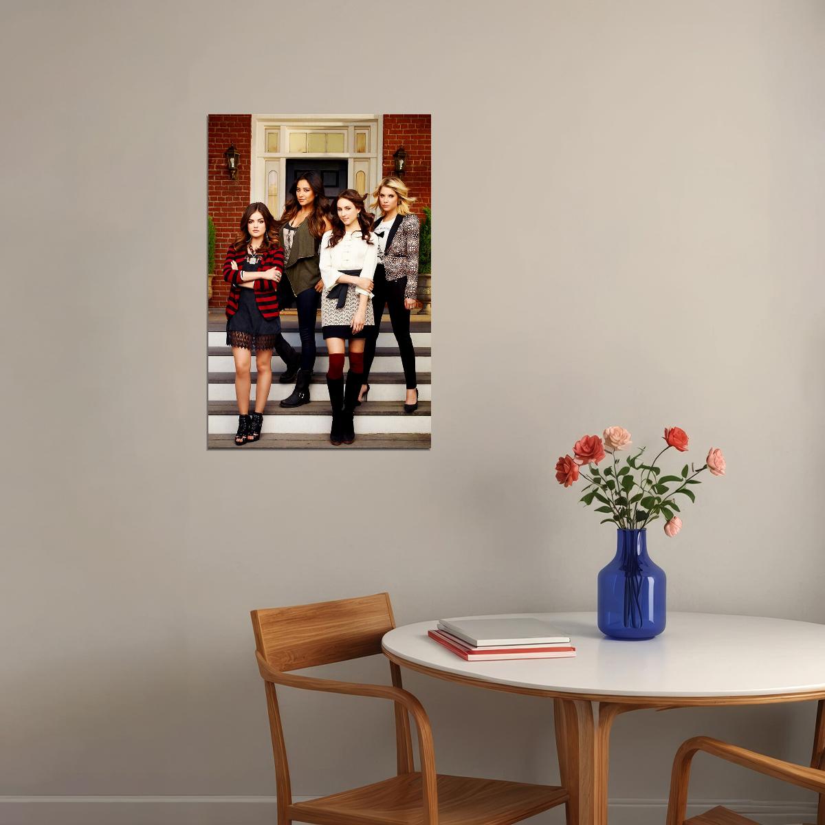 Pretty Little Liars Tv Series Mystery Drama Poster Wall Art Print Home Wall Decor - xonomax
