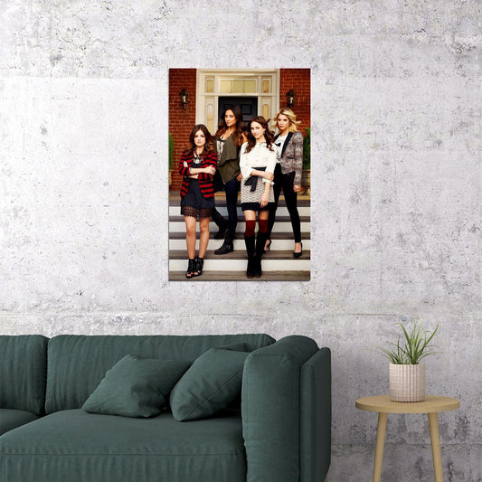 Pretty Little Liars Tv Series Mystery Drama Poster Wall Art Print Home Wall Decor - xonomax