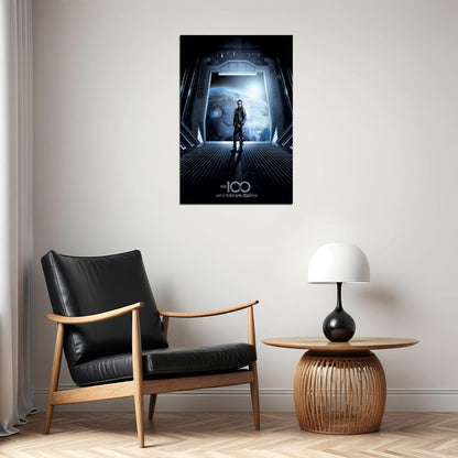 The 100 Season 5 Tv Series Horror Movie Mystery Poster Wall Art Print Home Wall Decor - xonomax