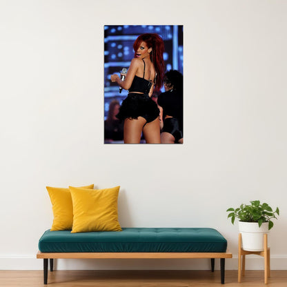 Rihanna Usa Grammy Sexy Girl Music Star Philanthropist Poster Wall Art Print Home Wall Decor - xonomax