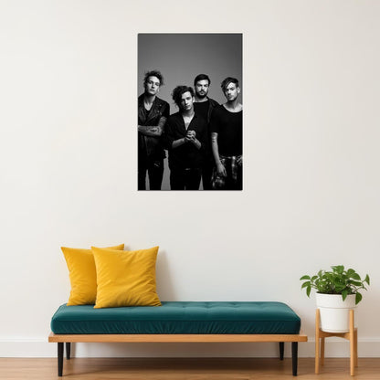 The 1975 England Rock Music Band Stars Poster Wall Art Print Home Wall Decor - xonomax