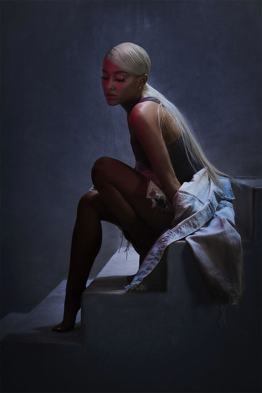 Ariana Grande No Tears Left To Cry Attractive Girl Poster Wall Art Print Home Wall Decor - xonomax