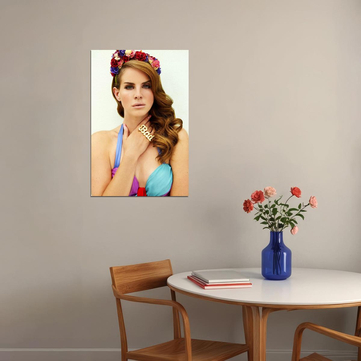 Lana Del Rey Songwriter Artist Poster Wall Art Print Home Wall Decor - xonomax
