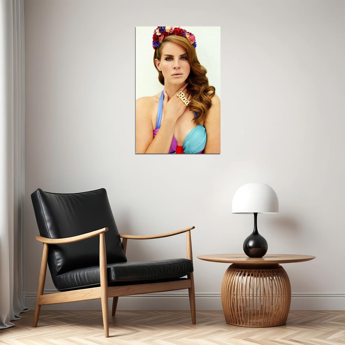 Lana Del Rey Songwriter Artist Poster Wall Art Print Home Wall Decor - xonomax