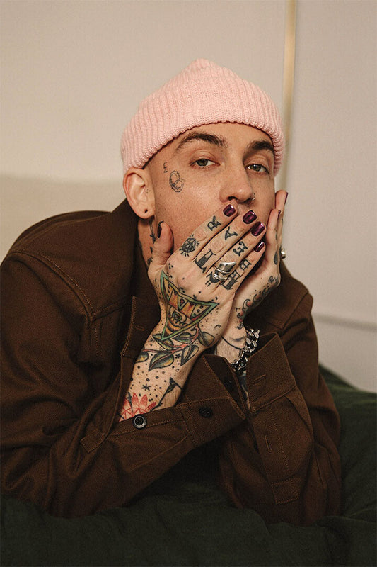 Blackbear Tatto Rap Music Star Singer Musician Poster Wall Art Print Home Wall Decor - xonomax