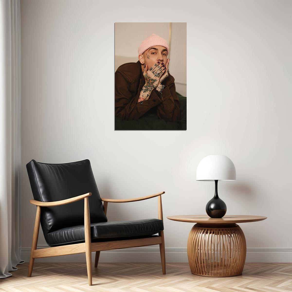 Blackbear Tatto Rap Music Star Singer Musician Poster Wall Art Print Home Wall Decor - xonomax