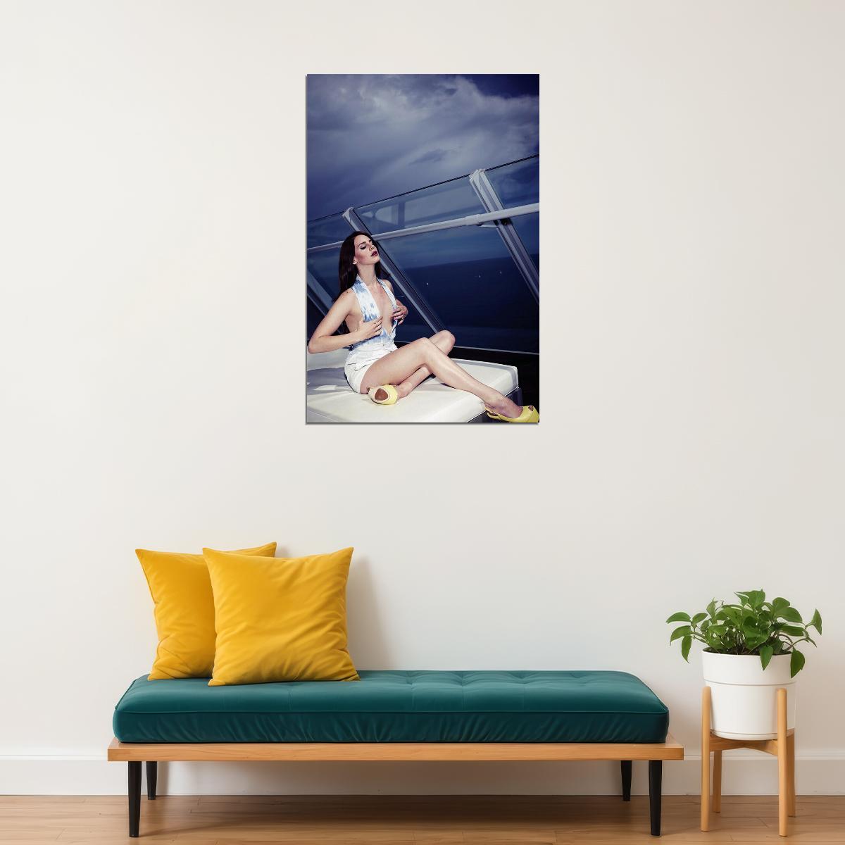 Lana Del Rey Singer Soul Music Star Poster Wall Art Print Home Wall Decor - xonomax