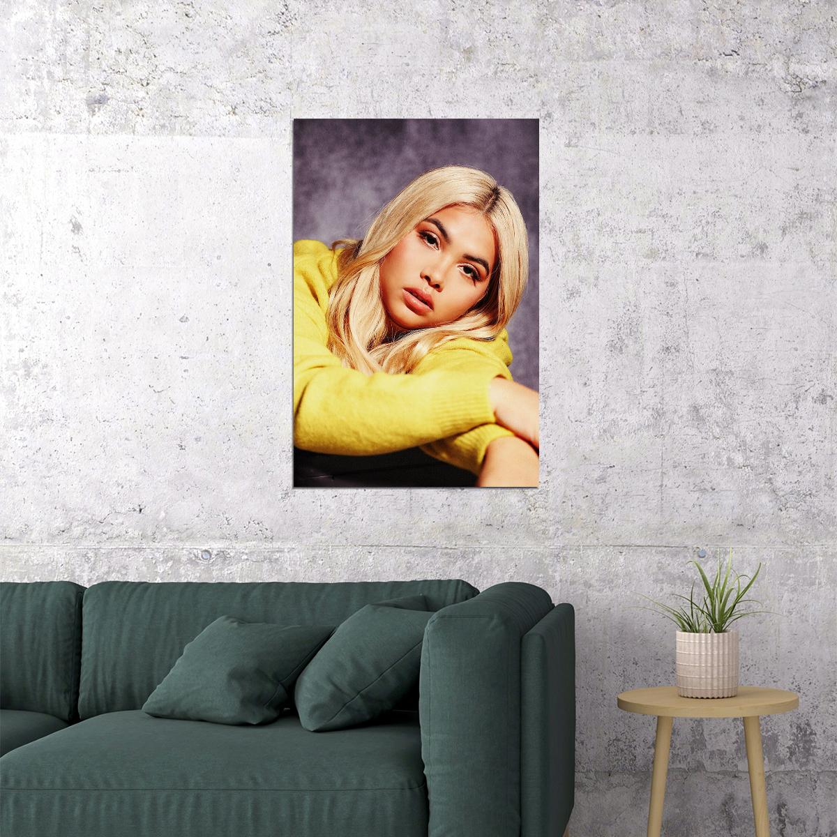 Hayley Kiyoko Beautiful Dancer Singer Musician Poster Wall Art Print Home Wall Decor - xonomax