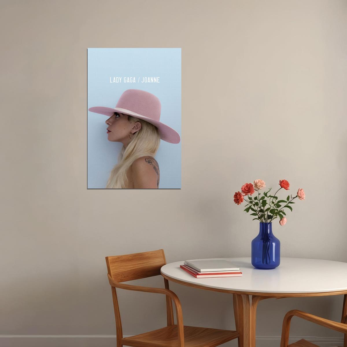 Lady Gaga Joanne Music Album 2019 Singer Poster Wall Art Print Home Wall Decor - xonomax