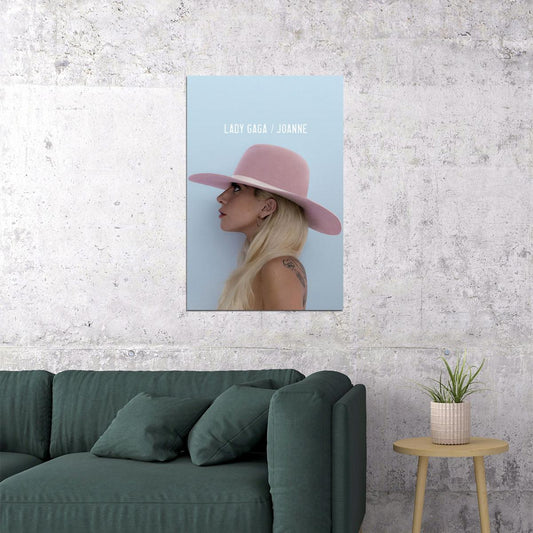 Lady Gaga Joanne Music Album 2019 Singer Poster Wall Art Print Home Wall Decor - xonomax