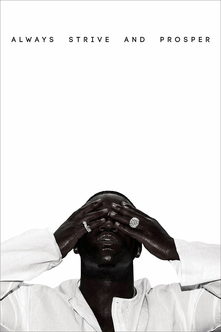 Asap Ferg Always Strive And Prosper Hip Hop Album Poster Wall Art Print Home Wall Decor - xonomax