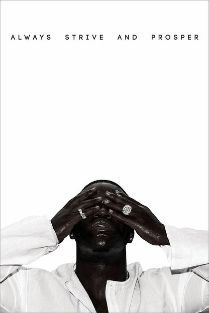 Asap Ferg Always Strive And Prosper Hip Hop Album Poster Wall Art Print Home Wall Decor - xonomax