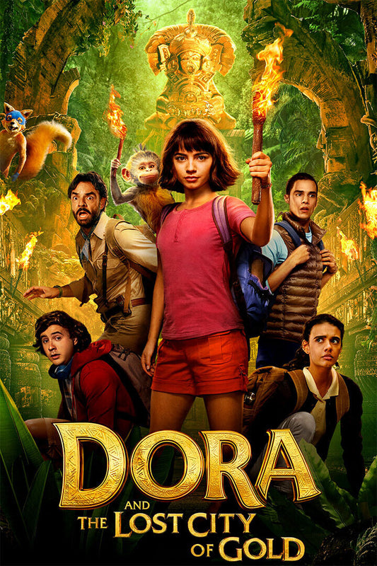 Dora And The Lost City Of Gold Movie James Bobin Comedy Poster Wall Art Print Home Wall Decor - xonomax