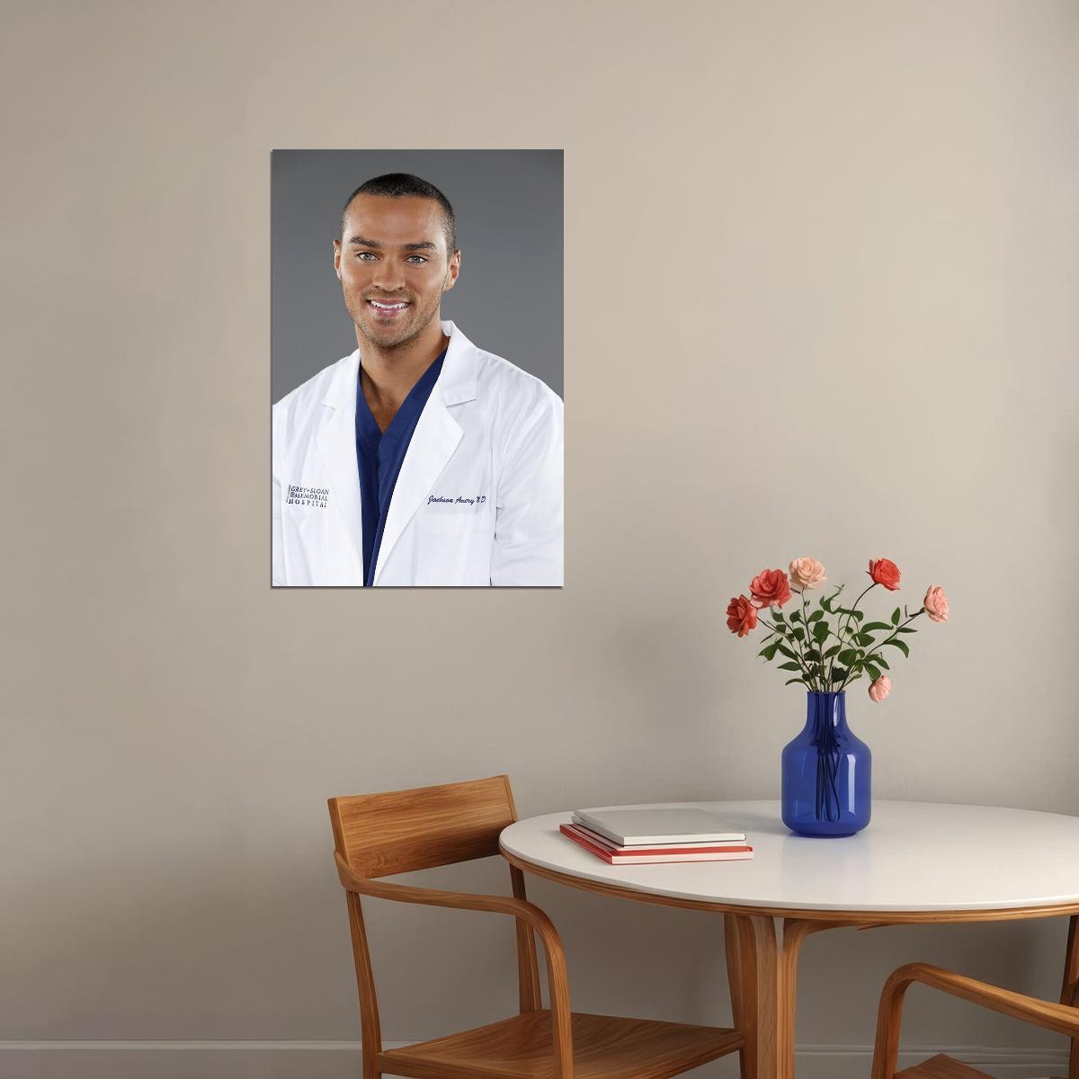 Greys Anatomy Jackson Avery Tv Actor Drama Romantic Poster Wall Art Print Home Wall Decor - xonomax