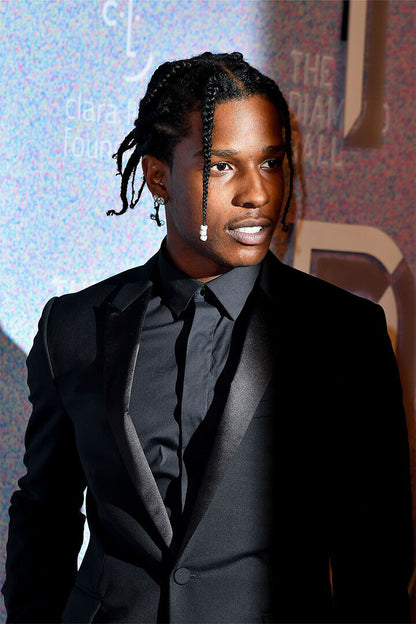 Asap Rocky American Rapper Music Singer Star Musician Poster Wall Art Print Home Wall Decor - xonomax