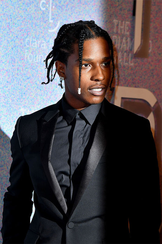 Asap Rocky American Rapper Music Singer Star Musician Poster Wall Art Print Home Wall Decor - xonomax
