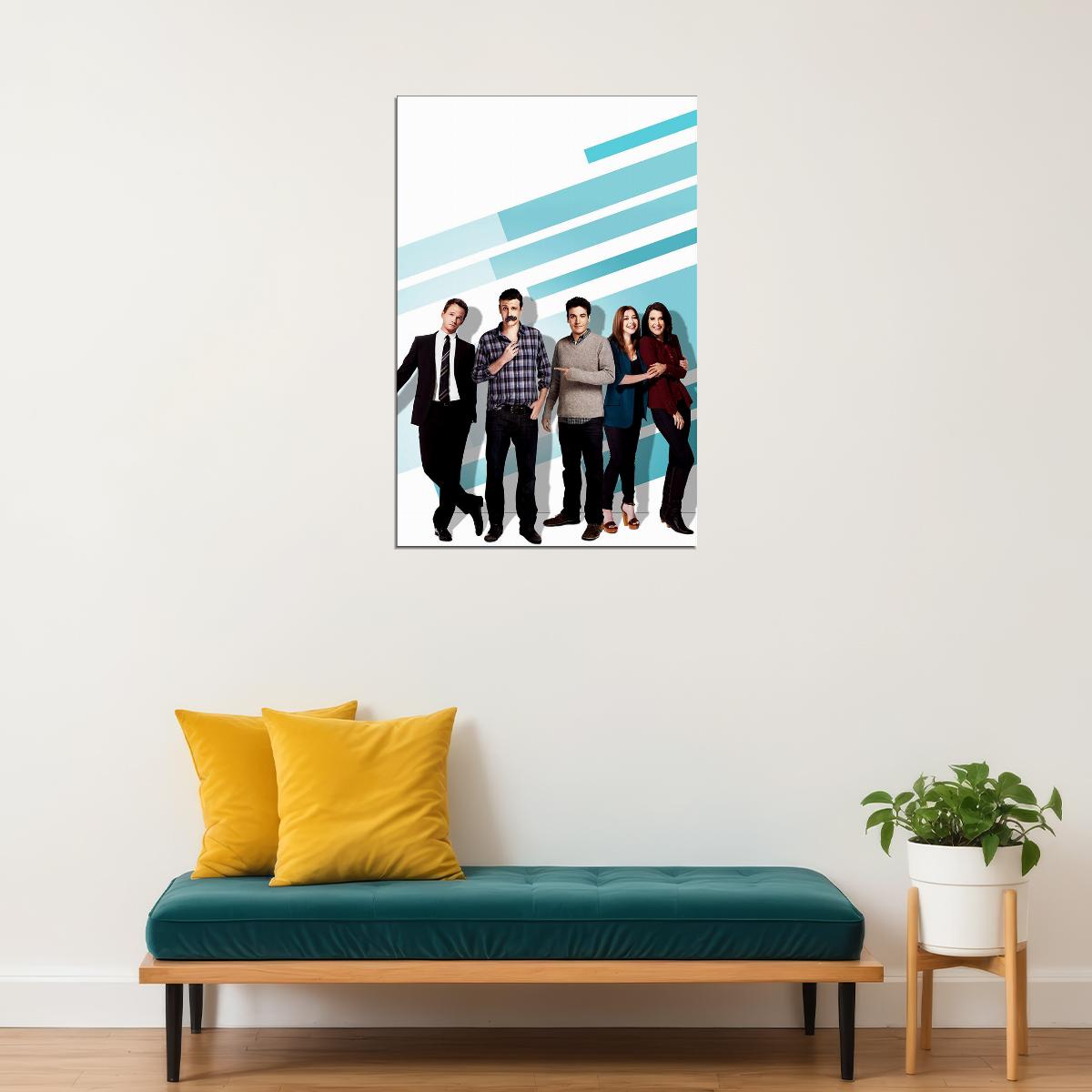 How I Met Your Mother Tv Series Show Actor Comedy Poster Wall Art Print Home Wall Decor - xonomax
